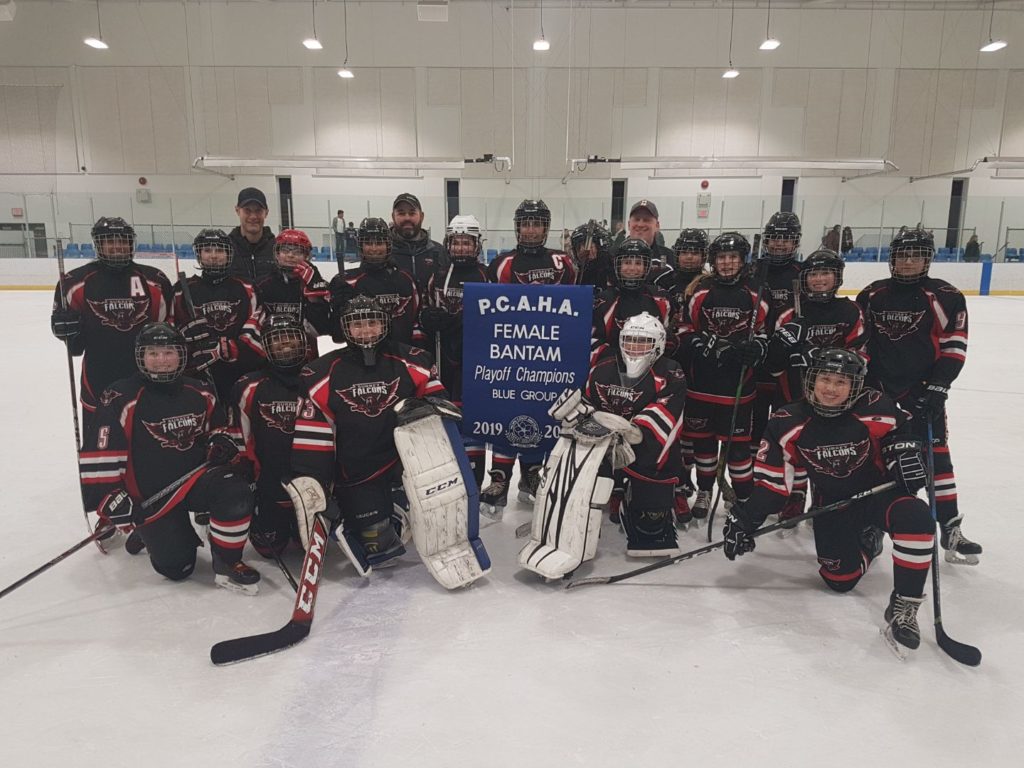 Bantam C1 Playoff Champs!! Surrey Female Hockey Association